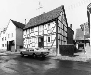 Fachwerkwohnhaus; Ranstadt, Kirchbergstraße 6
