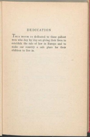 Dedication
