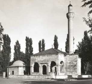 Vidin, Bulgarien. Pasvantoglu-Moschee (um 1800), Straßenseite