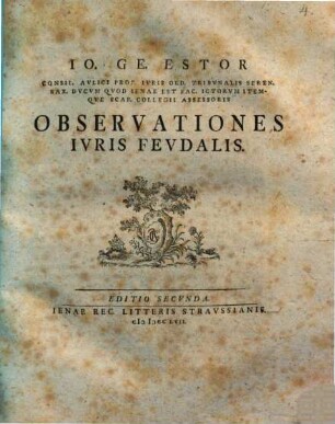 Observationes iuris feudalis