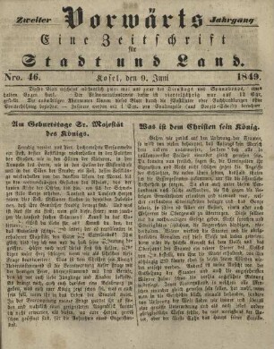2.1849, Nr.46(9.Juni)