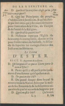 Le Livre D'Ester