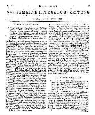 Anhang zum Görlitzischen Gesangbuch gesammelt im Jahre 1793. Görlitz: Fickelscherer [S.a.]