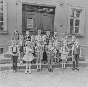 Schulanfänger sorbische Schule Bautzen