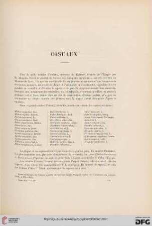 Oiseaux