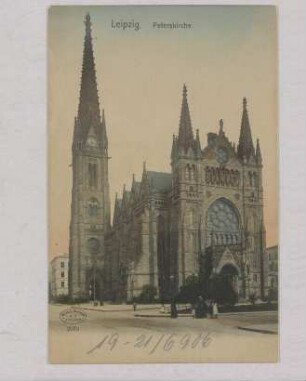 Leipzig. Peterskirche