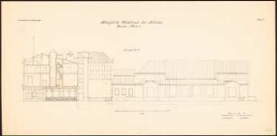 Akademie der Künste, Berlin Umbau und Neubau: Schnitt 1:100