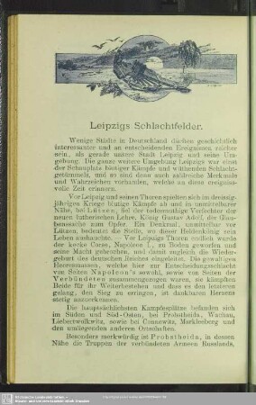 Leipzigs Schlachtfelder