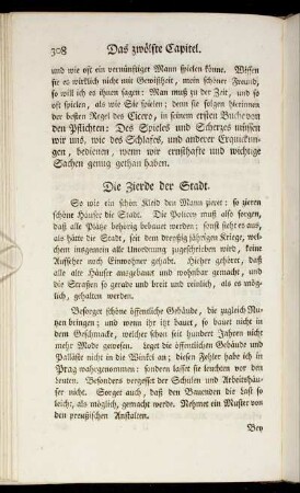 Die Zierde der Stadt.