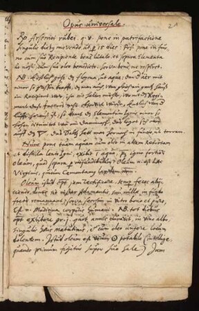 Alchemische und medizinische Rezepte (lat. u. dt.)