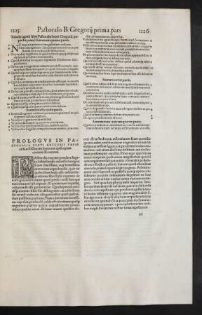 Tabula capitum libri Pastoralis ...
