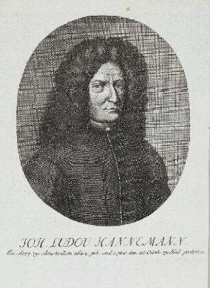 Bildnis von Johann Ludwig Hannemann (1640-1724)