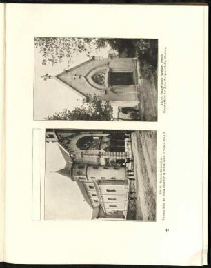 Abb. 42. Kirche in Unterkochem. Betonwerksteine der Firma Schobinger & Rehfuß (heute D. Leube.), Ulm a. D.