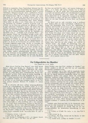 649-660 Zur Frühgeschichte der Mandäer