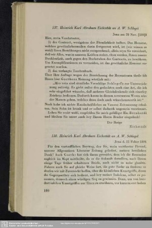 Heinrich Carl Abraham Eichstaedt an August Wilhelm von Schlegel, Jena, 28.11.1803