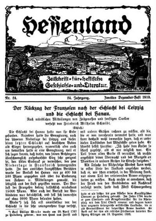 Nr. 24, Zweites Dezember-Heft 1910