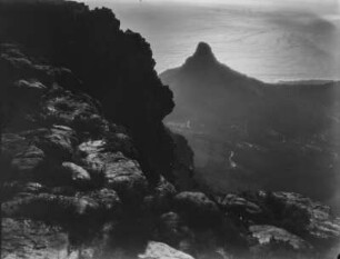 Lion’s Head : Blick auf den markanten Felsen "Lion’s Head" am Stadtrand von Kapstadt