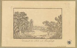 Denkmal der Liebe und Freundschaft im Reisewitzschen Garten in Plauen bei Dresden, Radierung um 1800 : Denkmal der Liebe und Freundschaft / bey C. F. Sprinck in Dresden. - [Dresden] , [ca. 1800]. - 1 Kunstblatt : Radierung ; 12,5 x 7,9 cm