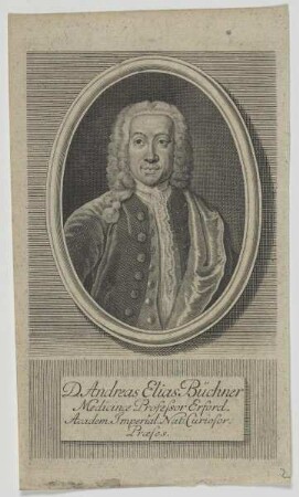 Bildnis des Andreas Elias Büchner