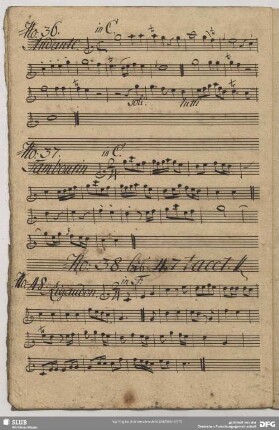 36. Anonymus, Andante, C-Dur