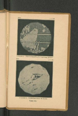 Lichtbild 5. Zinn-Antimon-Kupfer-Legierung (geritzt). Lichtbild 6. Sulfideinschlüsse in Eisen.