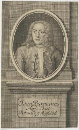 Bildnis des Joan. Burmannus