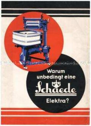 Elektrische Wring- und Waschmaschine