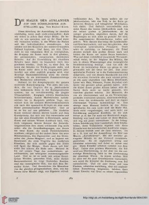 8: Die Maler des Auslandes : auf der Düsseldorfer Ausstellung, 1904