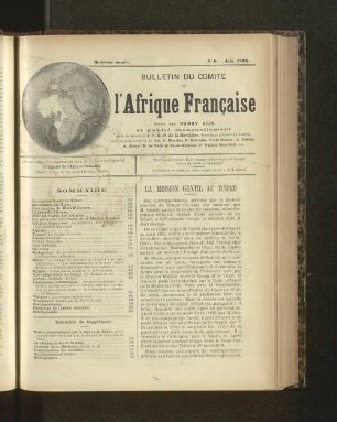 La Mission Gentil Au Tchad.
