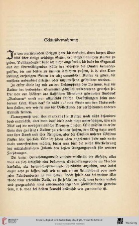 Schlußbetrachtung