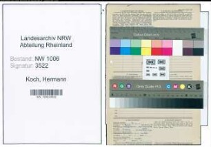 Entnazifizierung Hermann Koch , geb. 10.09.1902 (Ingenieur)