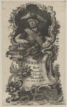 Bildnis des Fridericvs Rex Poruss.