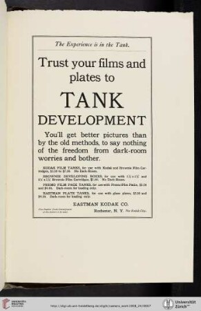 Eastman Kodak Co. [Tank Development]