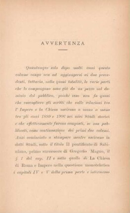 Avvertenza