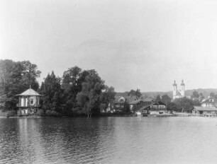 Blick auf Tutzing am Starnberger See