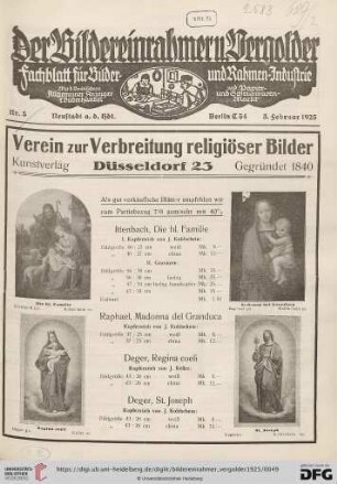 Nr. 5 (3. Februar 1925)