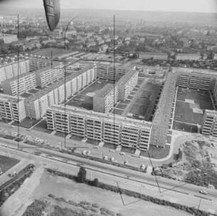 Neubaugebiet in Dresden-Seidnitz/Dobritz : Blickrichtung Norden