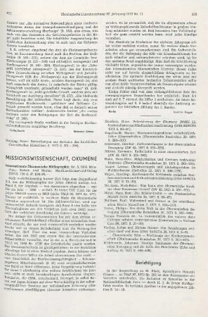 877-878 [Rezension] Internationale Ökumenische Bibliographie. Bd. 5,1966