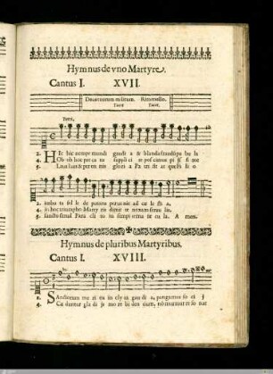 Hymnus de pluribus Martyribus.