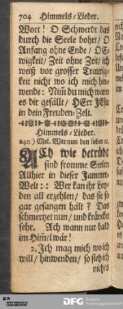 Himmels-Lieder.