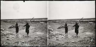 Boulogne-sur-Mer. Zwei Muschelfischerinnen