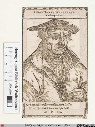 Bildnis Sebastian Münster