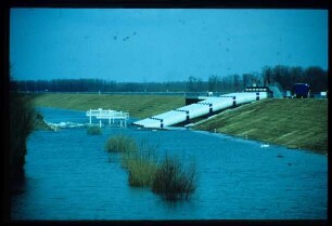 Flutung Polder Moder/Rhein