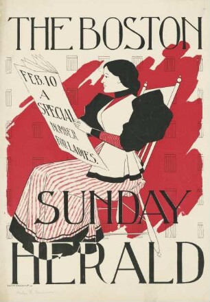 The Boston Sunday Herald. Feb. 10 A Special Number for Ladies