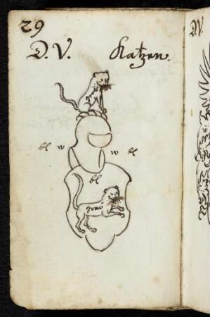 29 Wappen Katzen