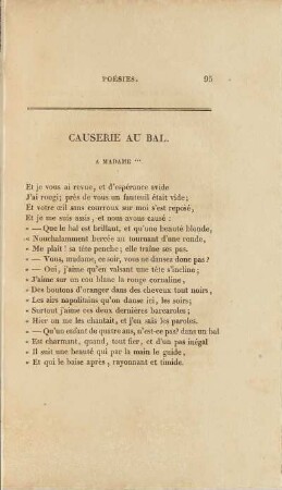 Causerie Au Bal