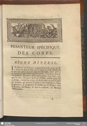 Règne Minéral