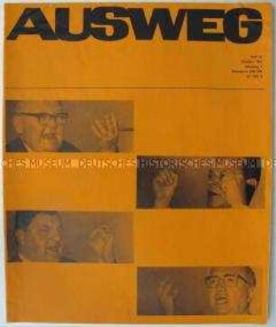 Monatszeitschrift der Deutschen Friedens-Union u.a. zum Tod von Albert Schweitzer