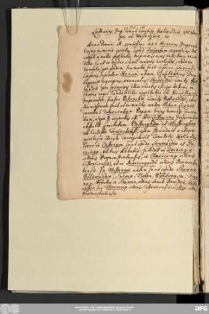[Abschrift einer Urkunde Kaiser Lothars III.]
