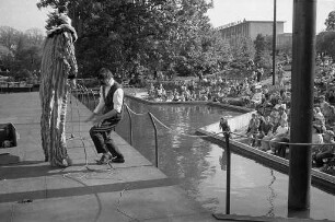 Kinderparty auf der Seebühne im Stadtgarten